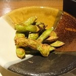 こふく - 焼き枝豆。