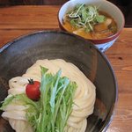 東京うどん 一将 - 糧盛り（かてもり）うどん￥1,000