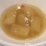 バーミヤン - 瓜のスープ。普通。