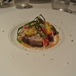 リストランテ カノフィーロ - 色々トマトとカツオ　バーニャ・フレッダソース