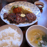 けやき - ニューヨークカット、ライス、すいとん