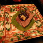 北新地 弧柳 - 天然カンパチ大徳寺納豆（豆鼓）