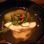 北新地 弧柳 - のどぐろ・冬瓜・湯葉・ジュンサイ・おかひじきの椀