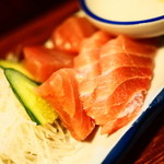 晩杯屋 - 200円『まぐろ刺し』2015年8月吉日