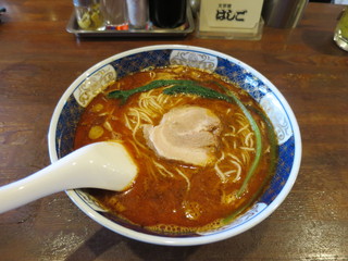 支那麺 はしご - だんだんめん（大辛・麺固め）