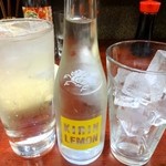 串のこたに - チェイサーにキリンレモン