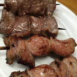 のんき - オチモトとタンを塩でハーフ。