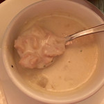 レッドロブスター - クラムチャウダーはアサリがたっぷり！