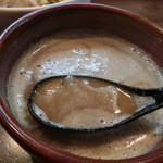 麺処 と市 - つけ麺並、750円。