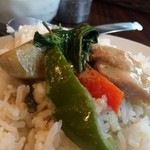 タイ料理 ブアールアン - ランチセットグリーンカレー