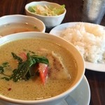 タイ料理 ブアールアン - ランチセットグリーンカレー