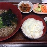 そば定食