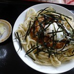 松の木 - 肉みそうどん