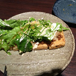 月の坊 新浦安 - 新メニューのピザ風油揚げ？