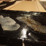 すし匠 - マコガレイ・江戸前のキス