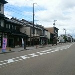 南幸 - お店の前の通り