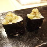 すし匠 - ミズの海苔巻き