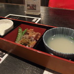 一の酉 - お通し