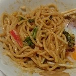 麺や 彩～iro～ - かれーまぜそばをまぜまぜ（限定）