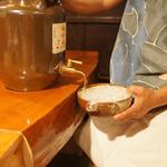 やまめ庵 - オリジナルの山女魚という焼酎を頂きます