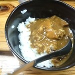 Oreryuuraamen fukamiya - 2015年7月　カレー丼セット　100円