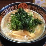 拉麺ノスゝメ 諭吉 - 魚介風味しょうゆらーめん＜こってり＞（750円）