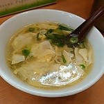 珉珉 - 焼き飯につく、スープ