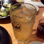 焼肉問屋 牛蔵 - 梅酒ソーダ