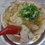 丸一 - 醤油チャーシューメンワンタン入り