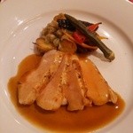 ルブーケガルニ - 大山鶏胸肉のグリエ　ディアブルソース