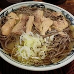 といや - 肉そば（冷）650円／平成27年8月