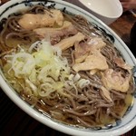 といや - 肉そば（冷）650円／平成27年8月