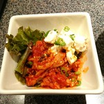 肉焼家　琉庵 - クリームチーズチャンジャ