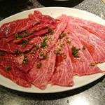 肉焼家　琉庵 - かめのこロース&特選、makiカルビ