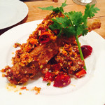 名物！悪大王のスペアリブ　1本810円（税込）