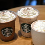 スターバックス・コーヒー - 料理写真:チャンキークッキーフラペチーノなど♡