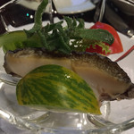 レストラン バイプレーン - アワビのアペ