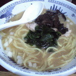 ラーメン マキタ - 2015/08/23 醤油700円、メンマ抜き