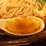 三色 - 清湯魚介塩スープ