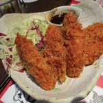 怪獣酒場 - 厚切りハムカツ 623円