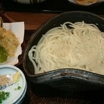 佐和 - 冷しうどん(夏期限定)特盛 とり天