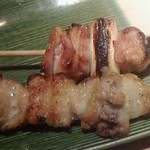 Sumibi Yakitori Semmon Ten Kannai Torien - 150730神奈川　鶏炎　せせり、ぼんじり