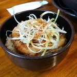 よしき坊ラーメンねぶり - ぶた蒲丼（小）