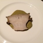トラットリア コルポ デラ ストレーガ - 蒸しアワビ　肝ソース　2015/8