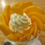 フルーツパーラーゴトー - 2015.8千葉産マンゴーパフェ