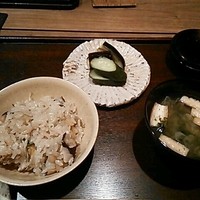 神楽坂 石かわ - 鴨出汁で炊いた五目御飯