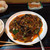 中華料理 帰郷 - 料理写真:「麻婆茄子炒め定食」
          
          8月23日の夕方に訪問。
          かなり量が多く、なかなか減りませんでした。
          ボリューム満点！