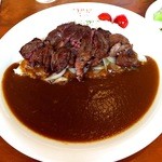 カレー工房ダーニャ - ビーフステーキカレー