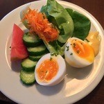 レストラン コワン - チキンソテー自家製ケチャップピラフ添え・サラダ付き（￥1,650）