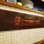 Pizzeria Azzurri - 自信の表れ！店内の看板。(・ω・)